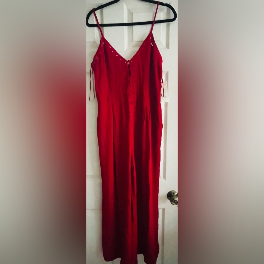 Stolen Hearts jumpsuit with lace details size M